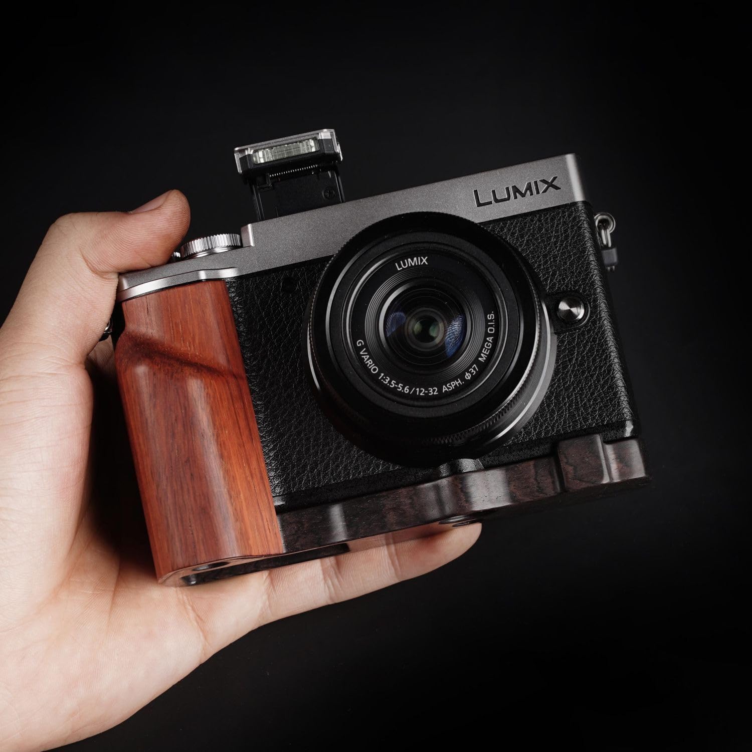 camvate木製ハンドルグリップfor PanasonicカメラGHシリーズ( Right Hand ) n5ksbvb camvate木製ハンドルグリップfor PanasonicカメラGHシリーズ